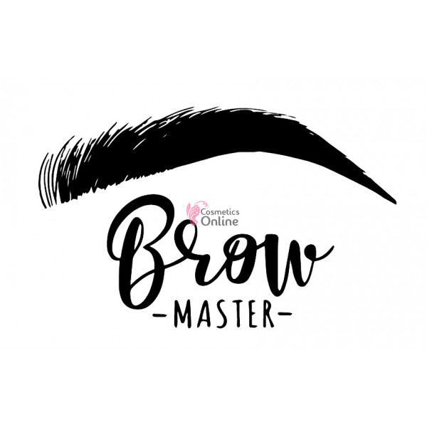 Sablon sticker de perete pentru salon de infrumusetare - J095M - Brow Master